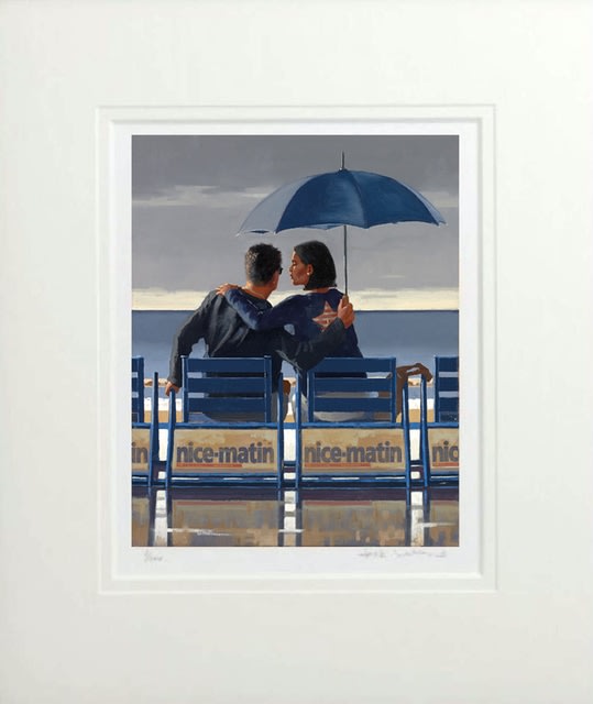 Jack Vettriano Blue Blue Framed