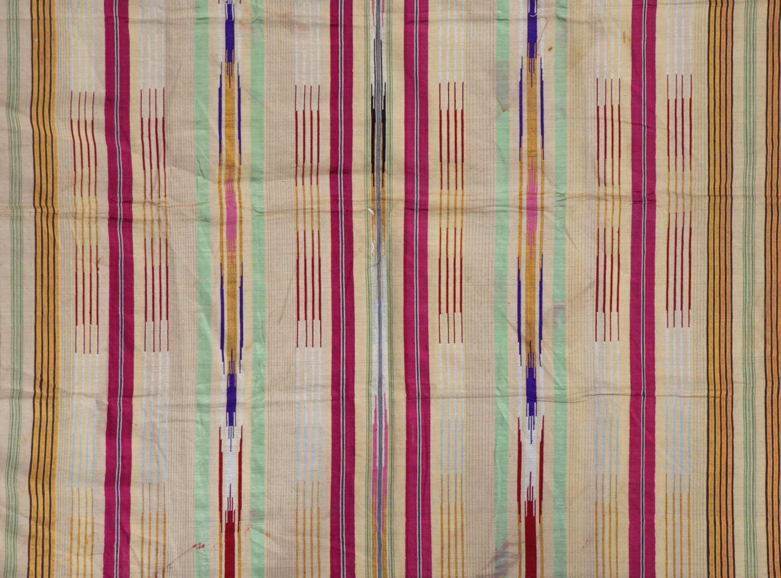 Ottoman Striped Silk with Tassels