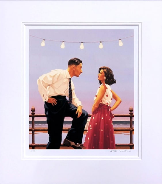 Jack Vettriano The Big Tease Mounted