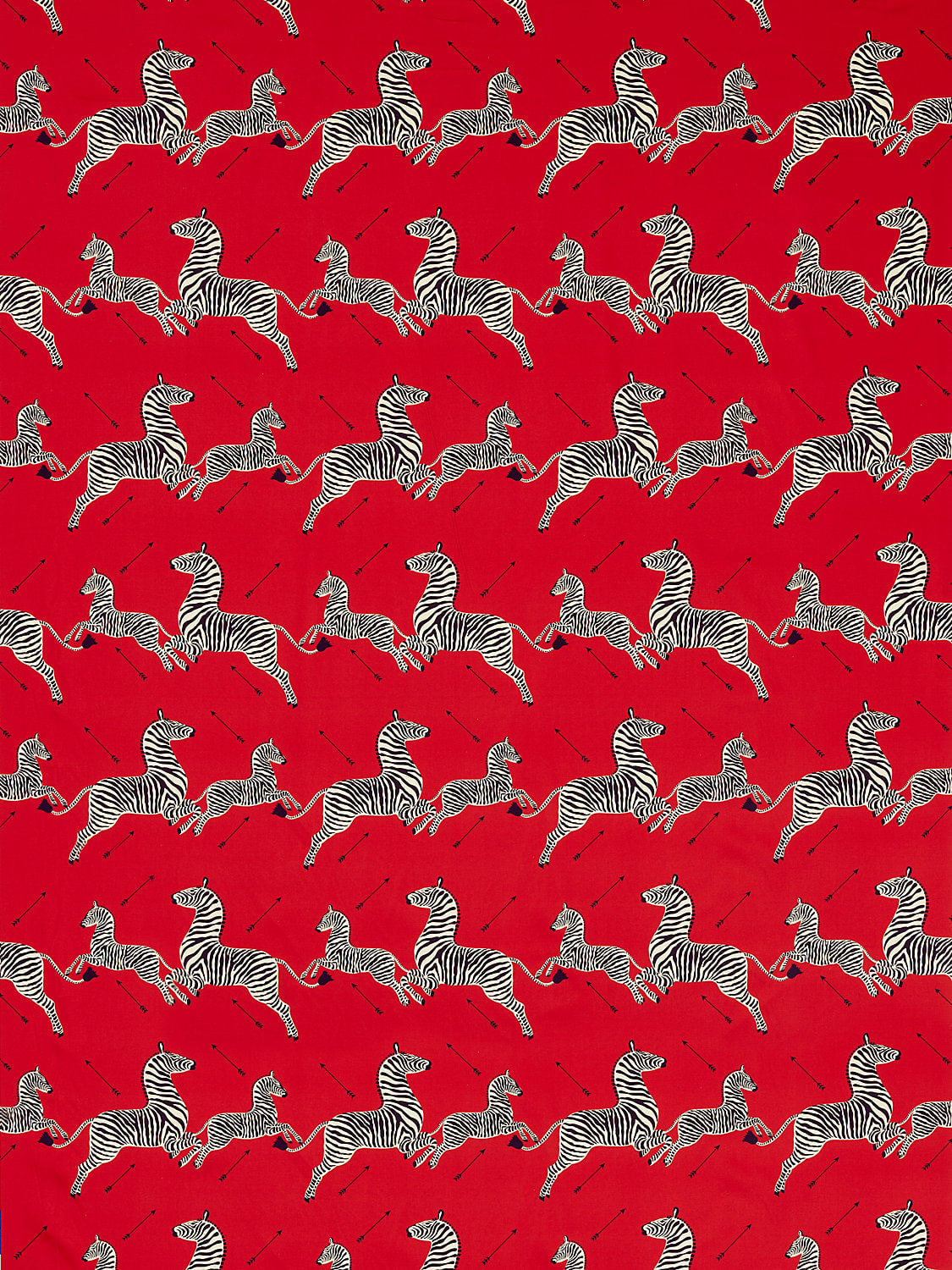 Zebras Petite Masai Red