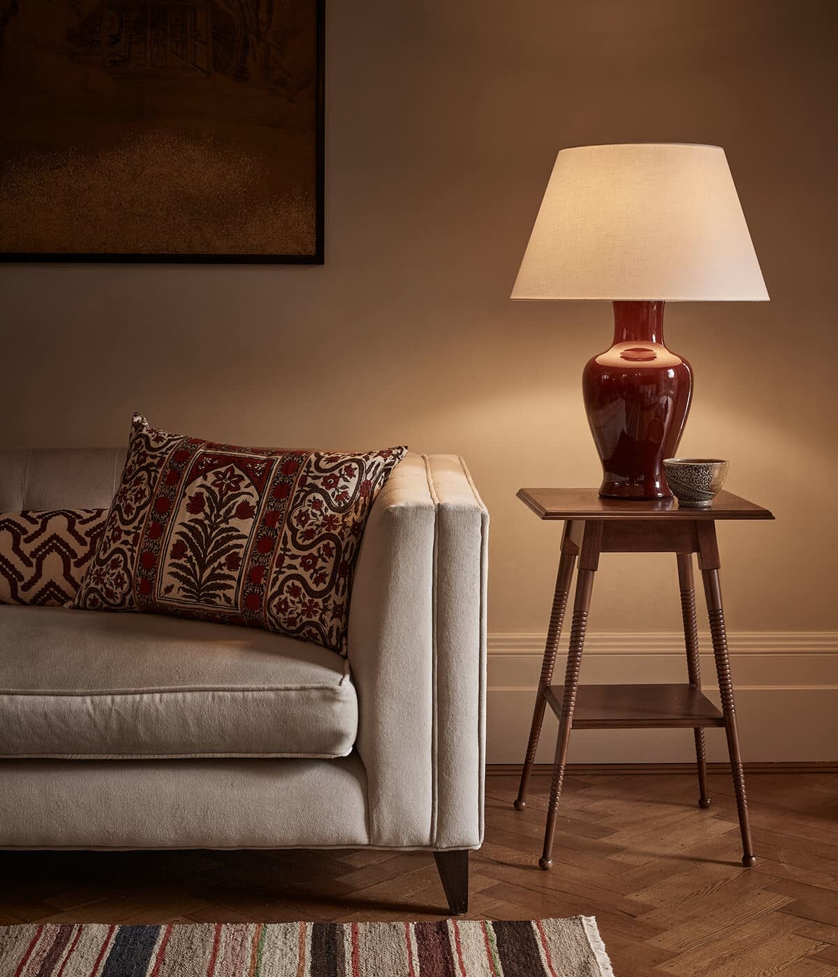 Fishtail Vase Sang de Boeuf