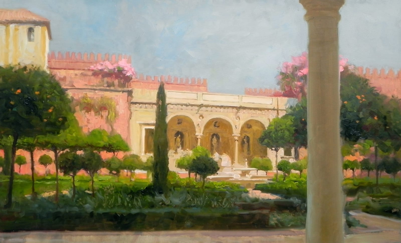 Michael Alford Gardens of La Casa de Pilatos Seville