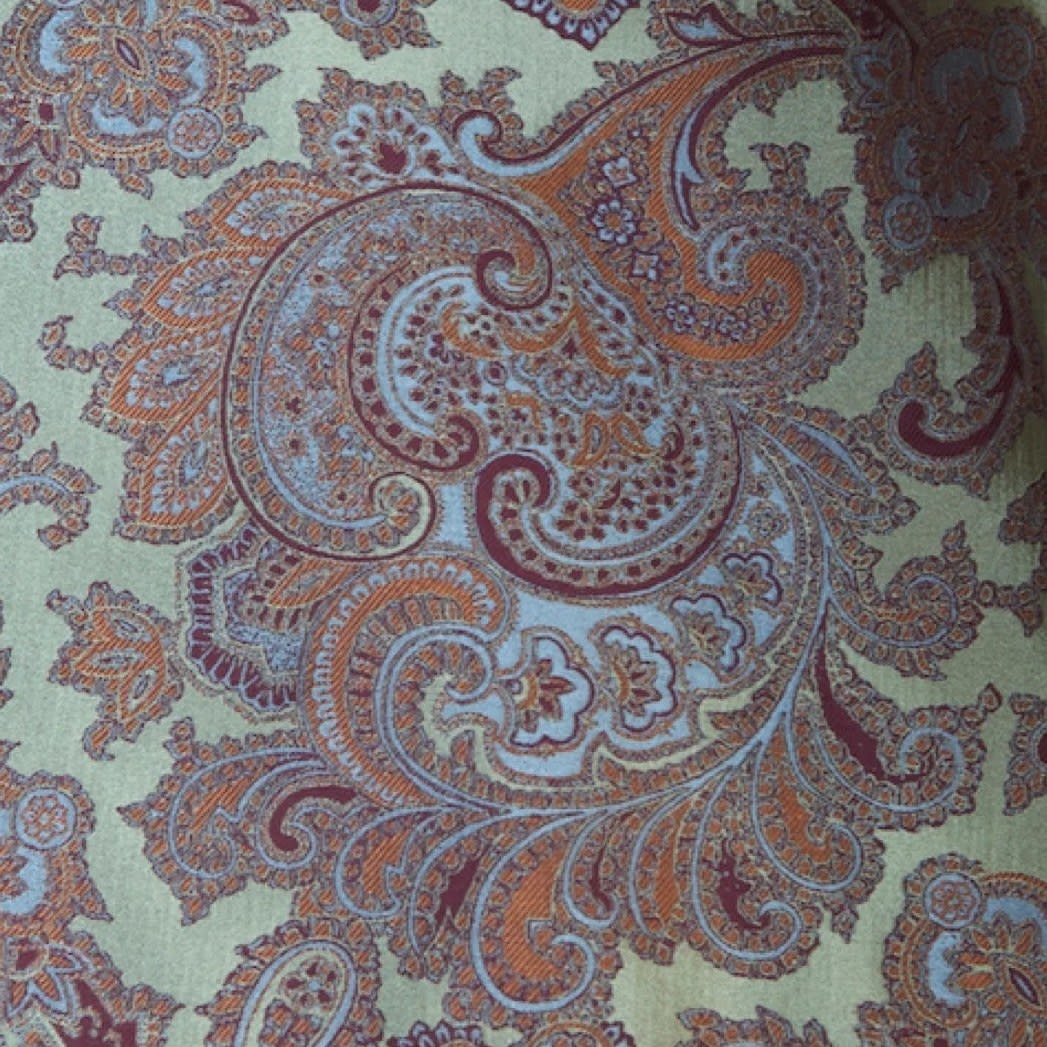 Royal Paisley Peruvian Blue