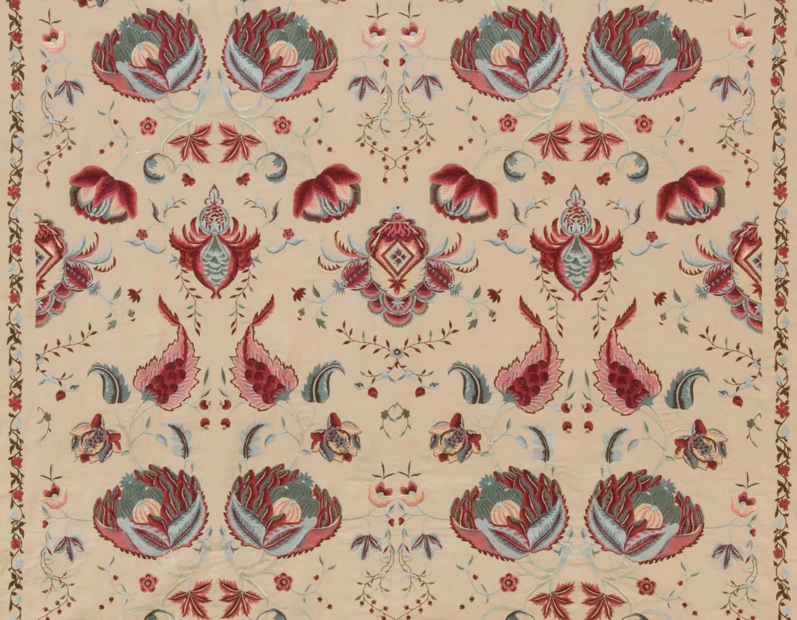 Pondicherry Broderie Multicolore