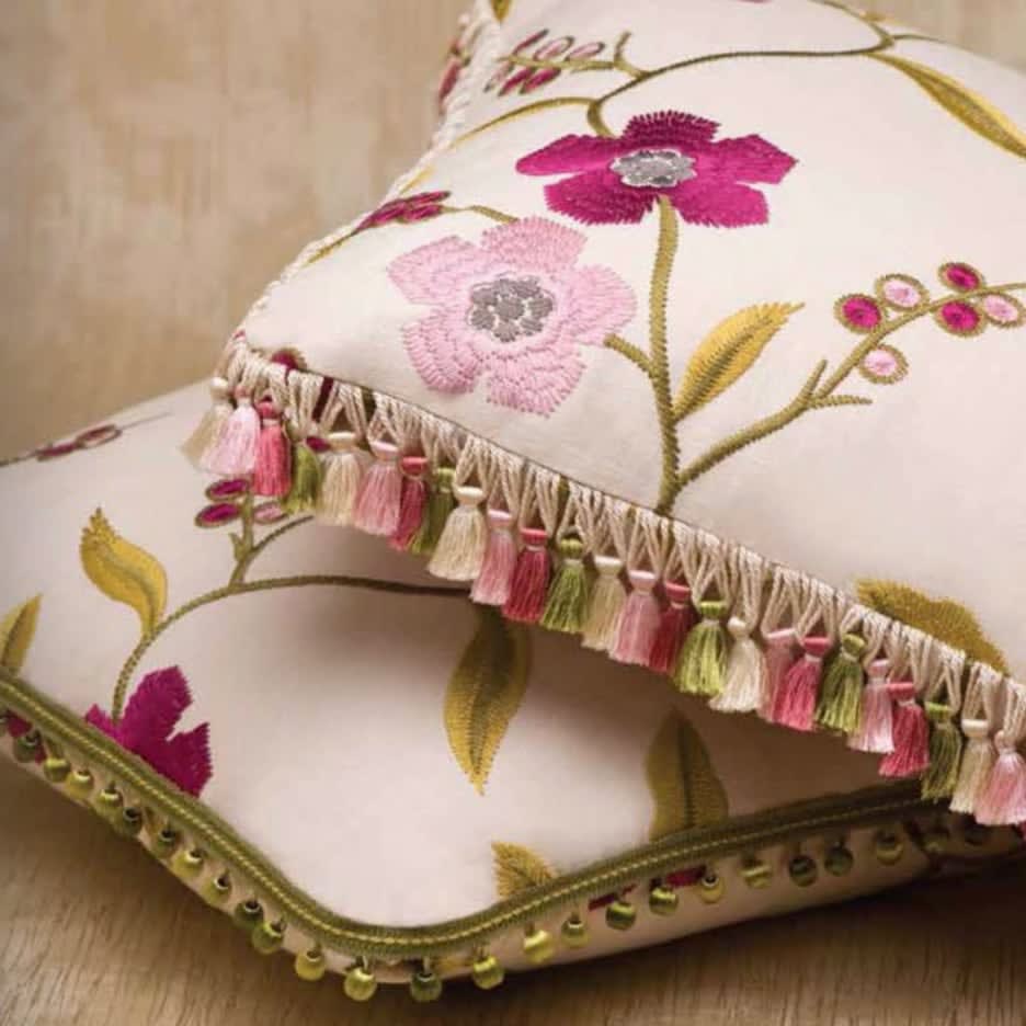 Cushions with Pom Pom or Onion Tassels