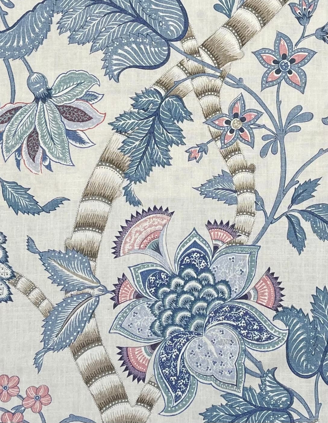 Kalamkari Magenta Blue