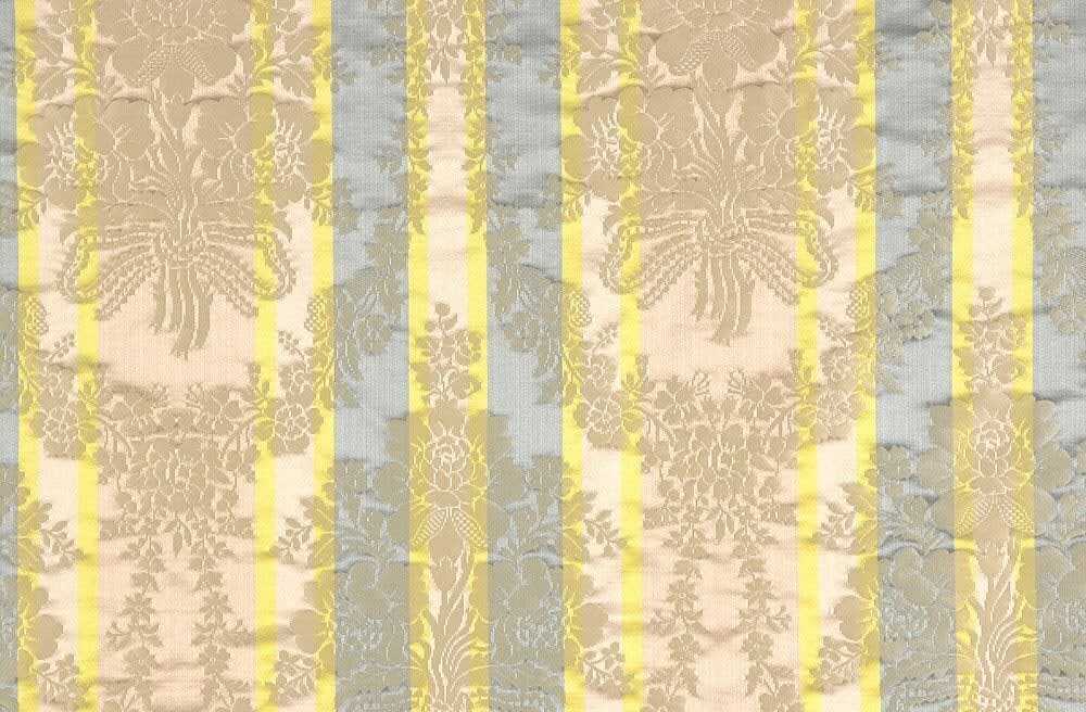 Damas Champigny Jaune Bleu Crème