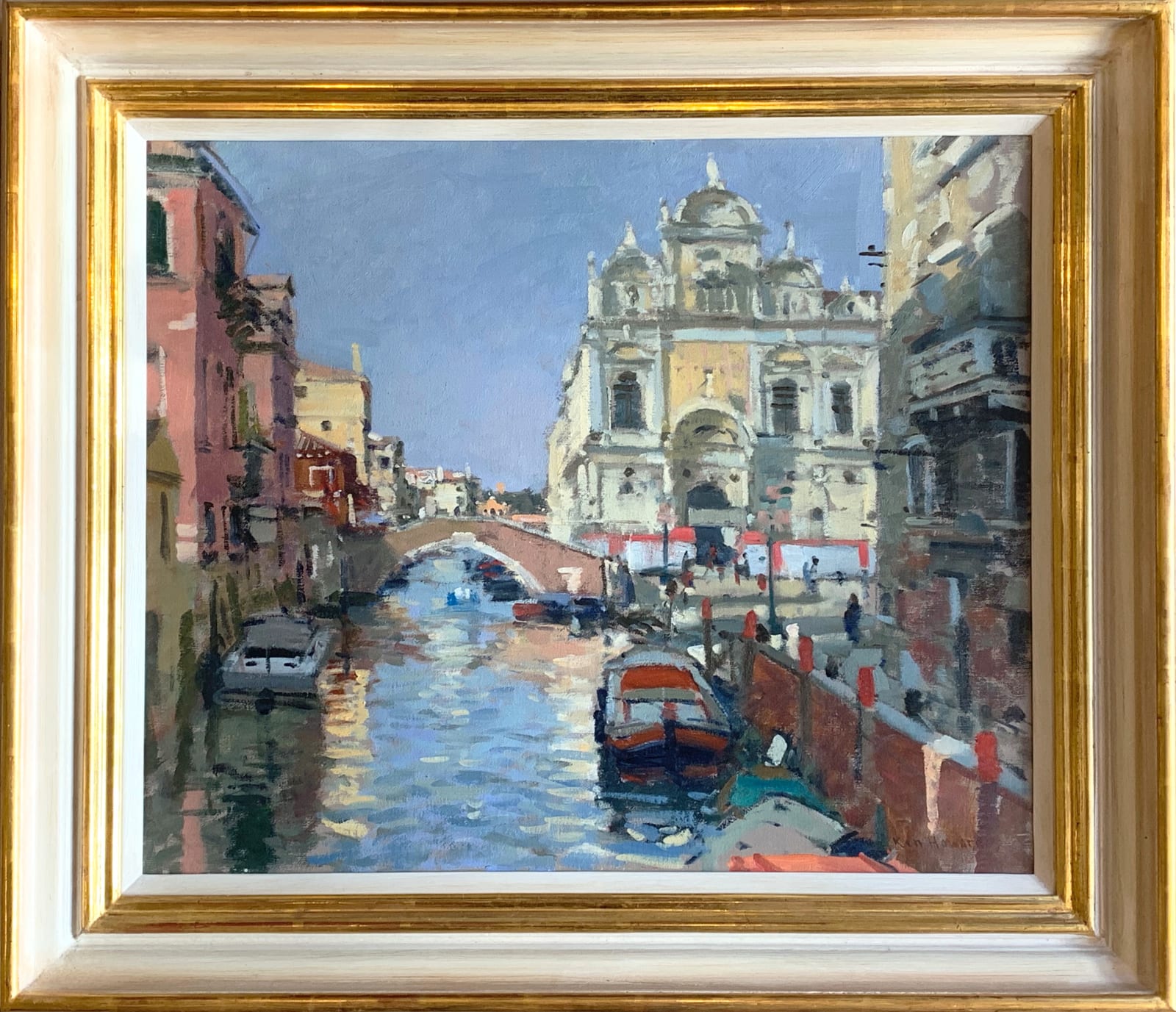 Ken Howard Campo S S Giovanni e Paolo, afternoon light