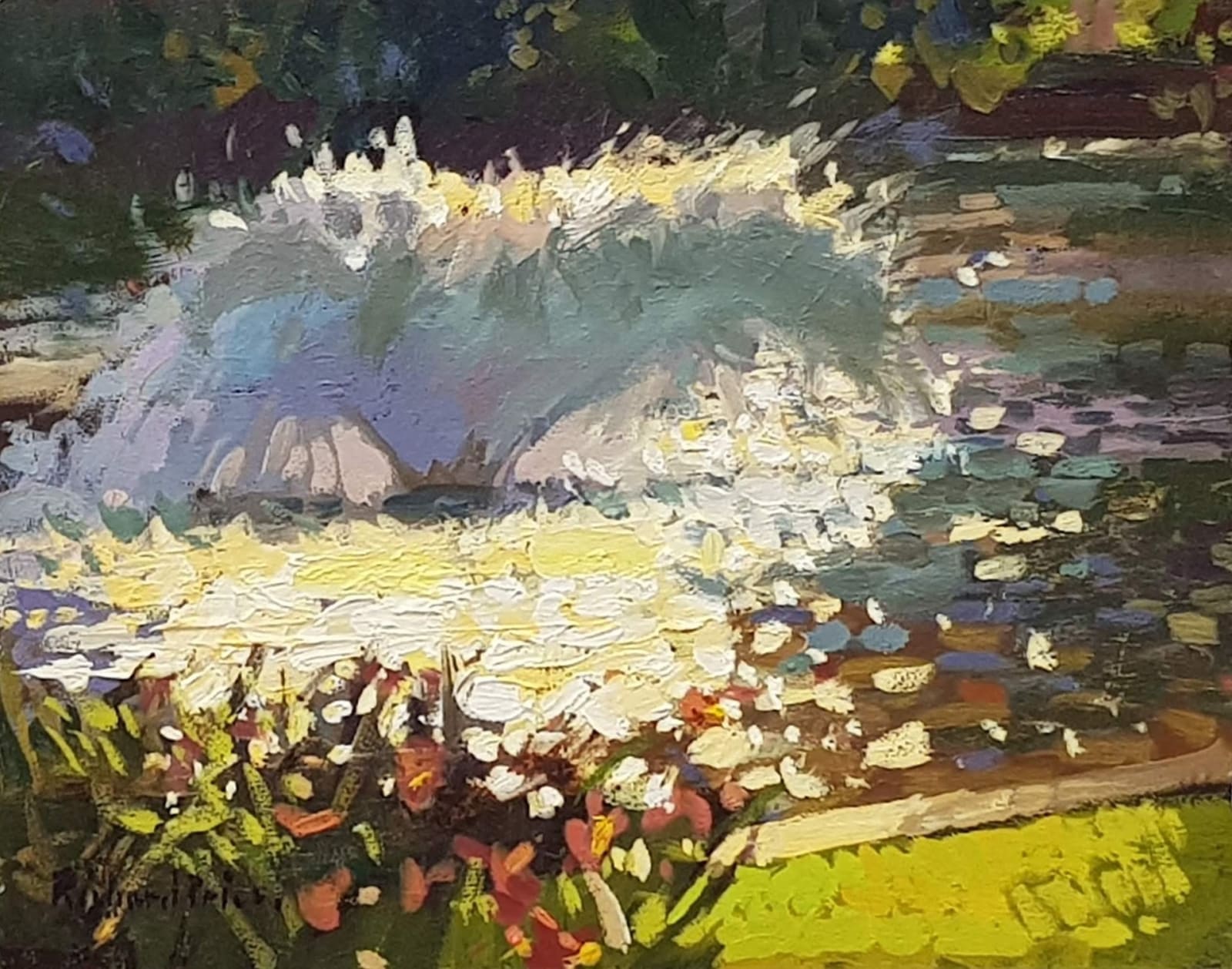 Richard Price Artist Fountain Sparkle