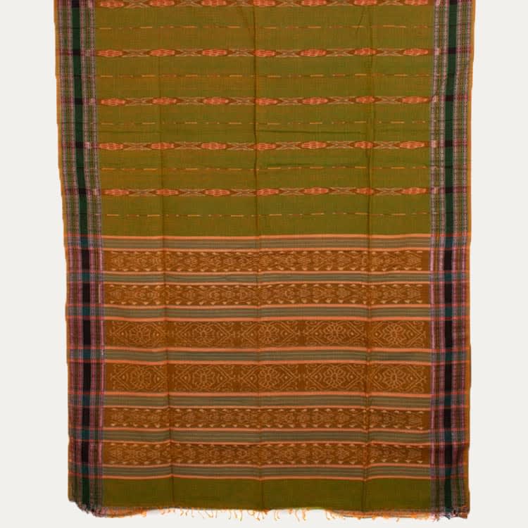 Handloomed Odisha Ikat Cotton Saree