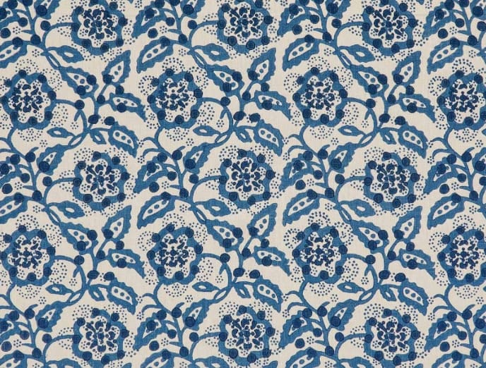 Polka Blue