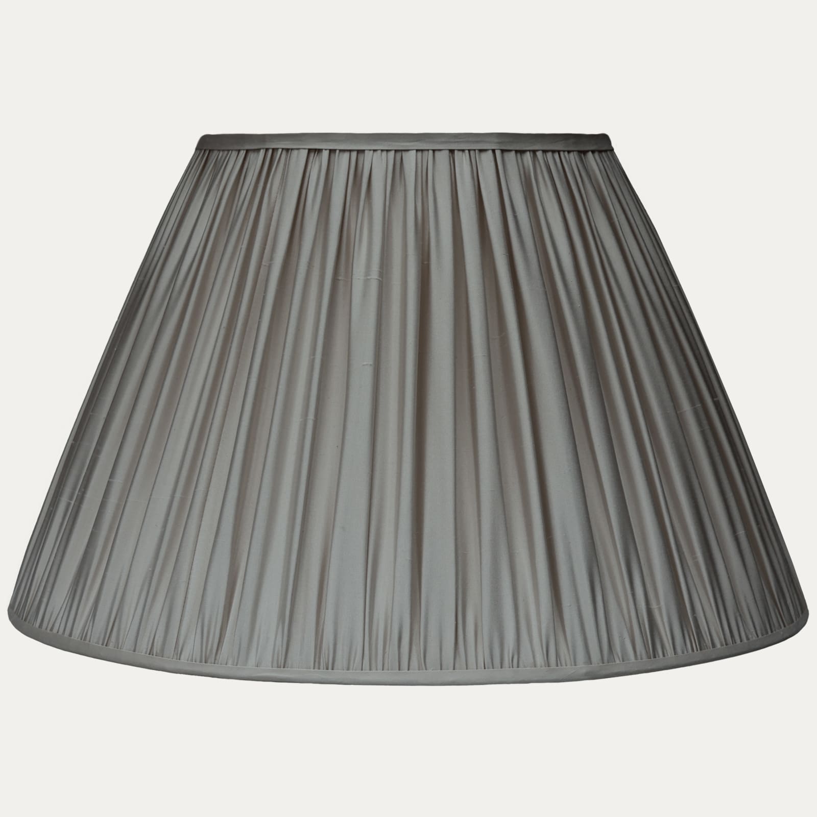 Blue Grey Faille Hamilton Silk Empire Lampshade
