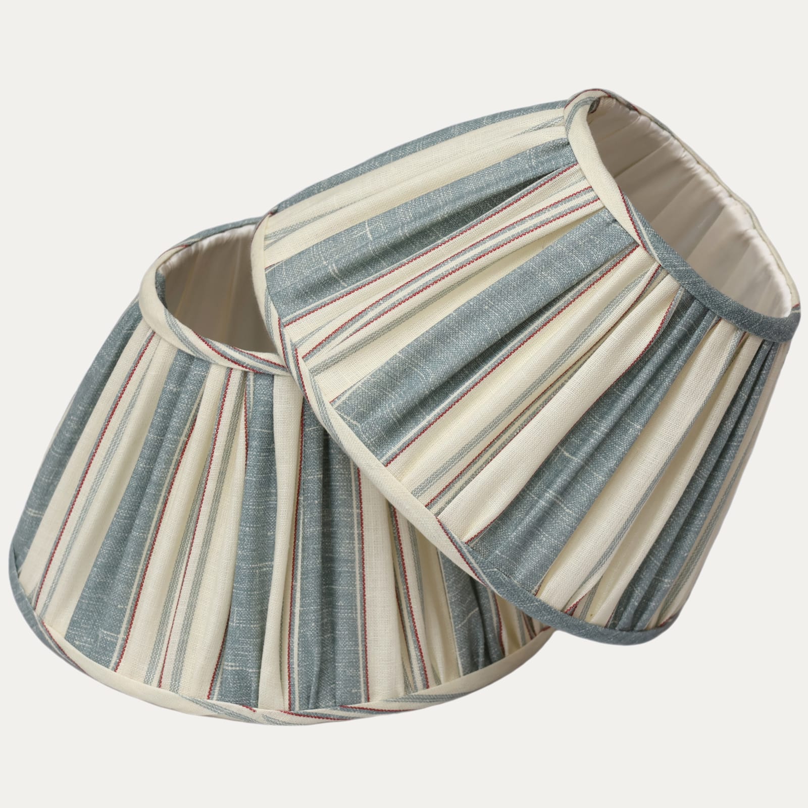 Rosa Bernal Strypes Handsewn Lampshade