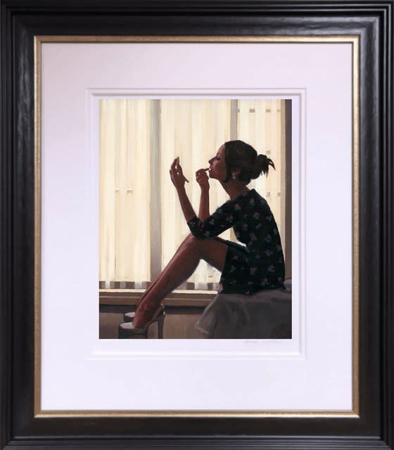 Jack Vettriano Only The Deepest Red Framed