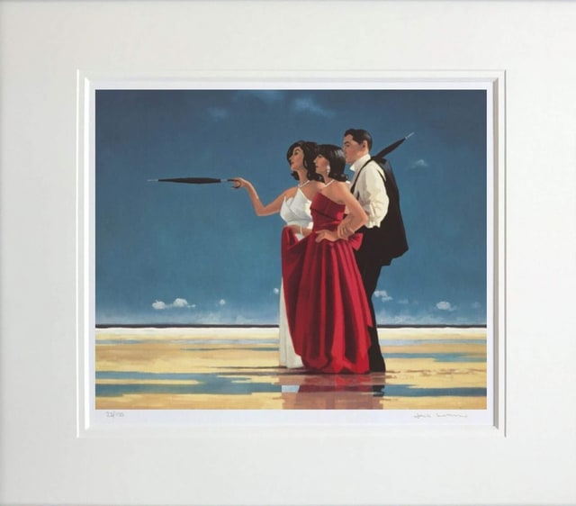 Jack Vettriano The Missing Man I Mounted