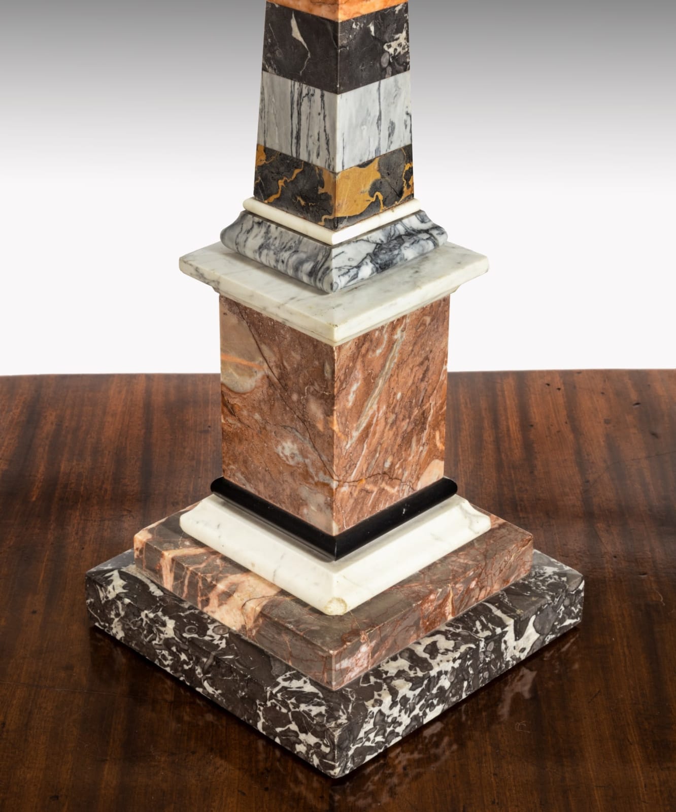 Grand Tour Marble Obelisk Circa 1880