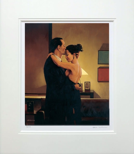 Jack Vettriano No Turning Back Mounted