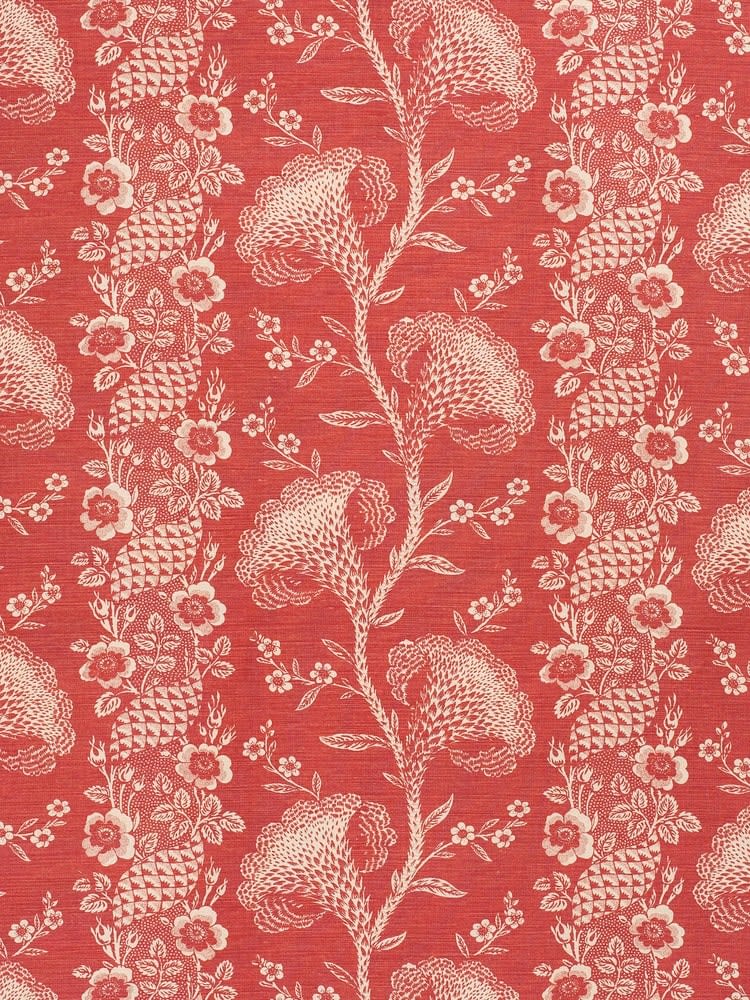 Leopard Lily Coral On Beige