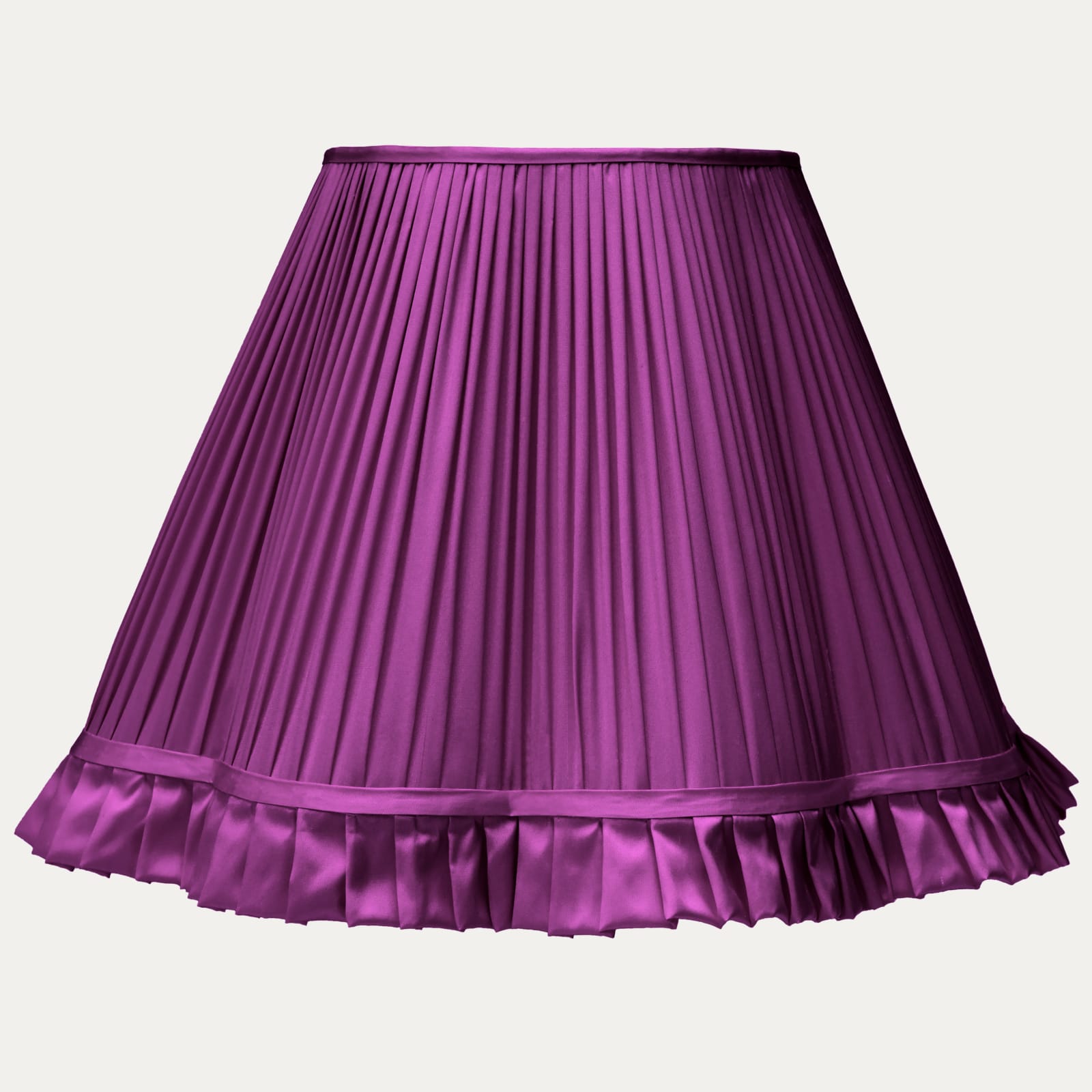 Satin La Tour 6217 Silk Scallop Lampshade