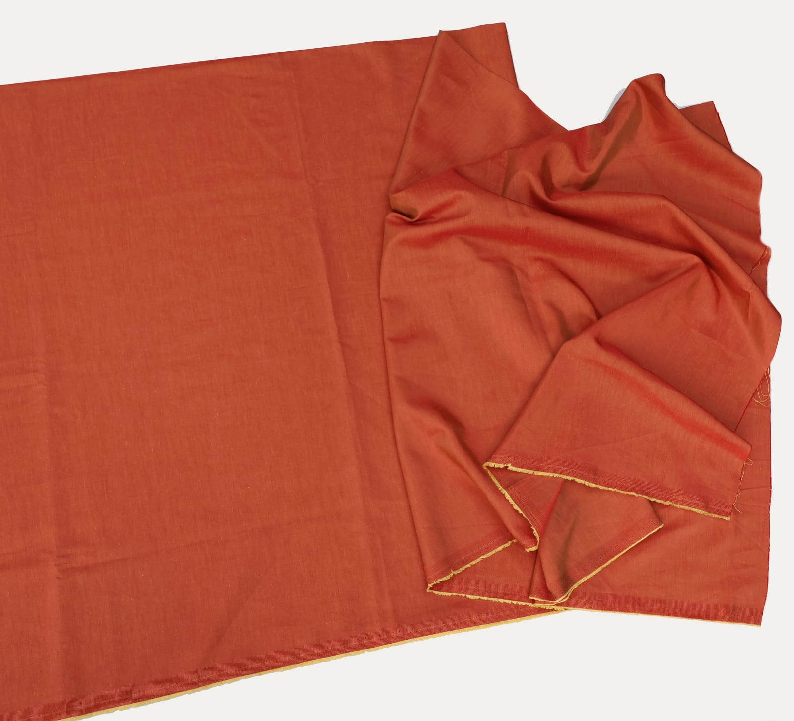 Amazing Persimmon Shot Silk