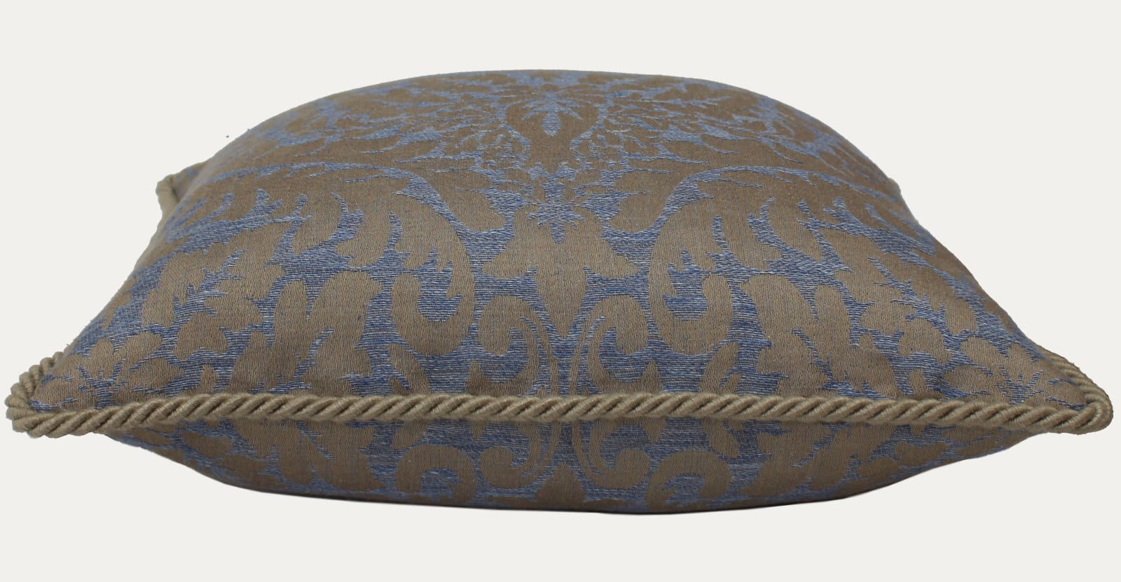 Patrick Gallagher Tessuti Olimpia Venezia Cushion with Rope Piping