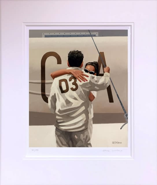 Jack Vettriano Ship of Dreams Mounted