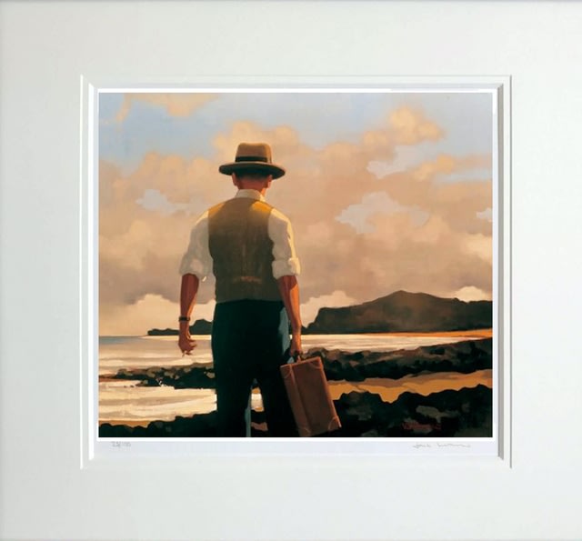 Jack Vettriano The Drifter Mounted