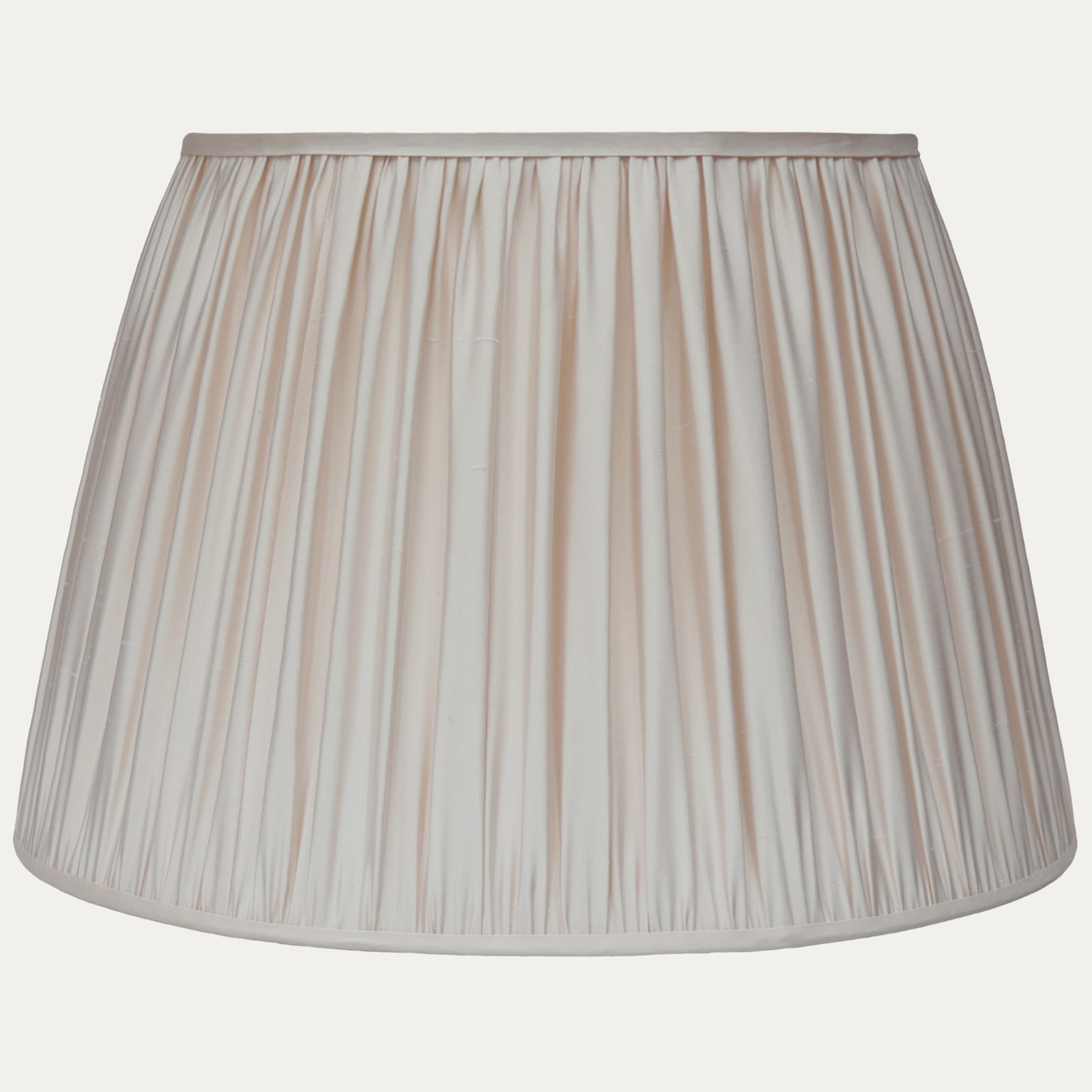Ivory Faille Lugano Silk Pembroke Lampshade