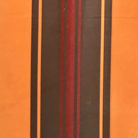Belgrave Stripe Beech Black Maroon