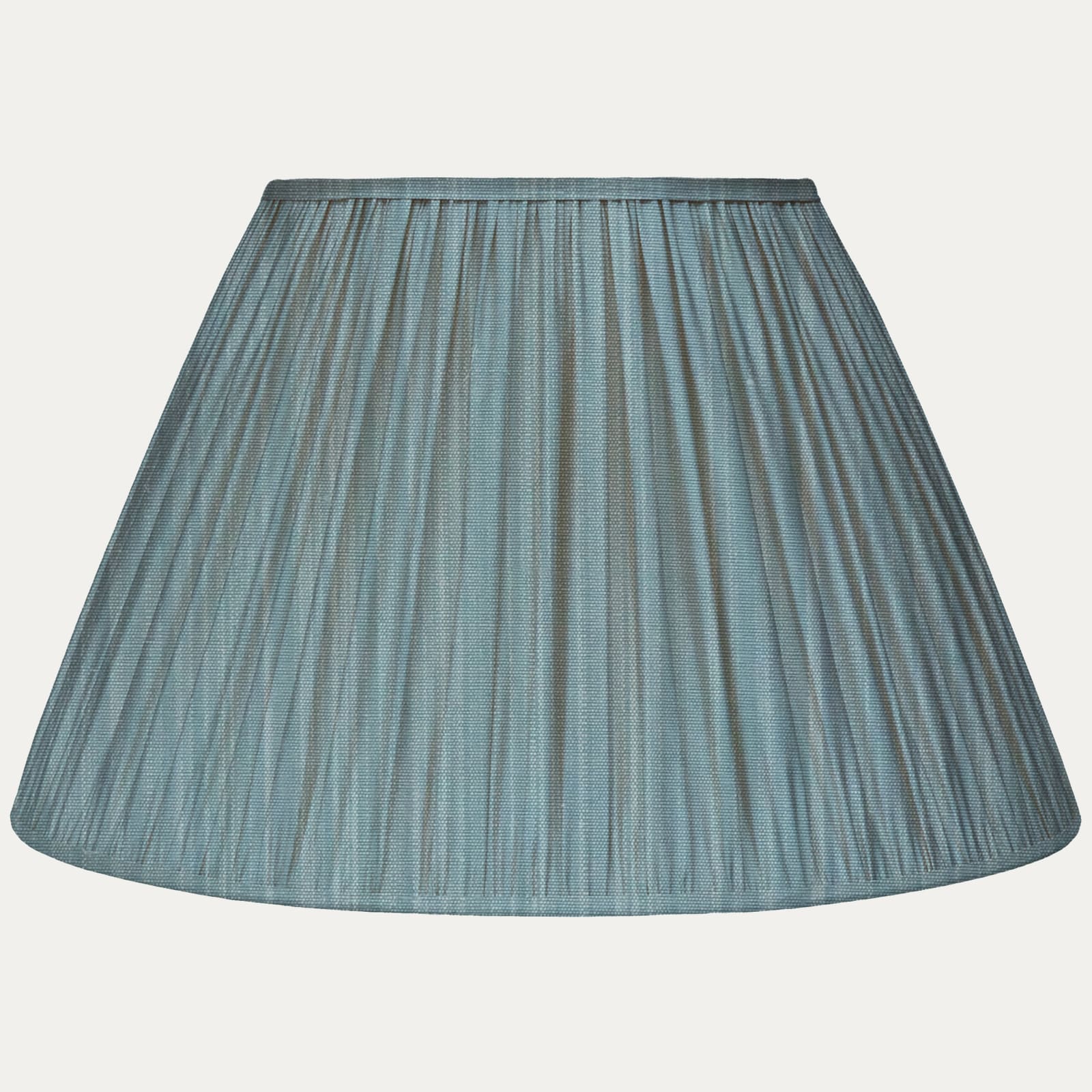 Sky Blue Faille Edson Silk Empire Lampshade