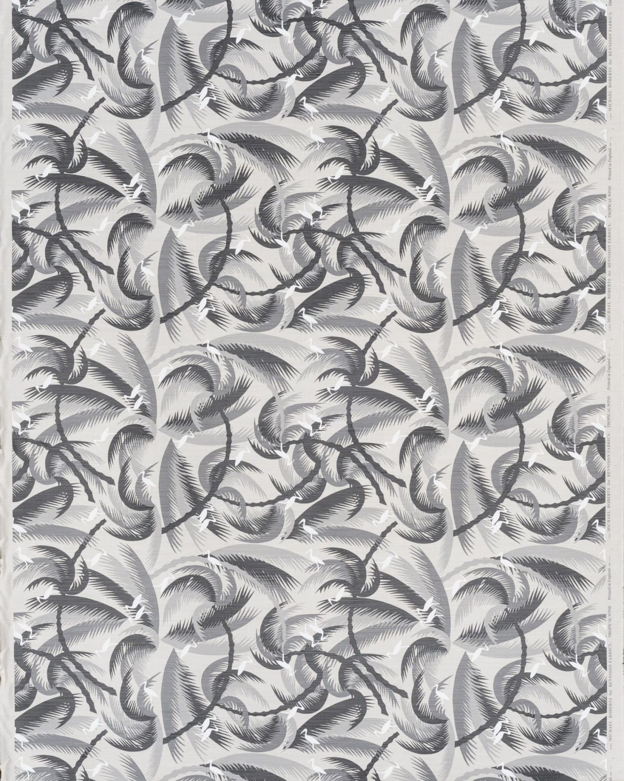 Tropical Wind Grey Grey On Oyster