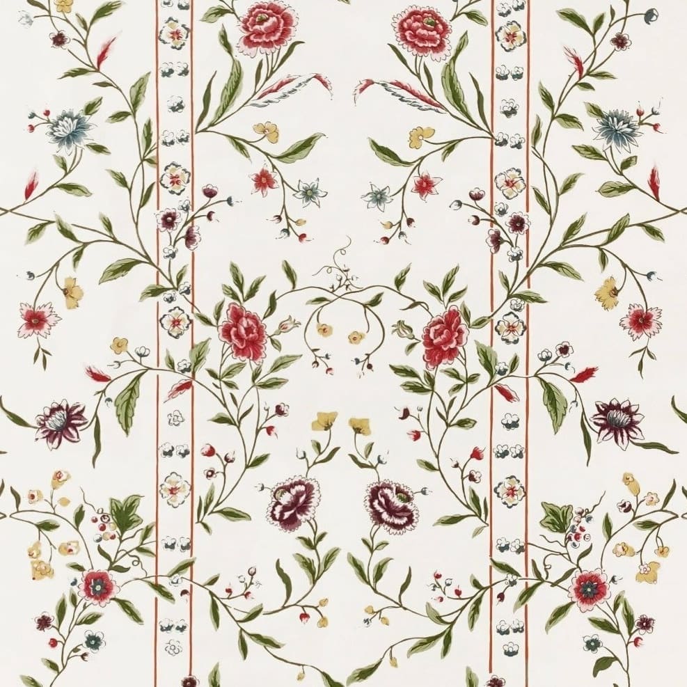 Percale Camargo Clair Multicolore