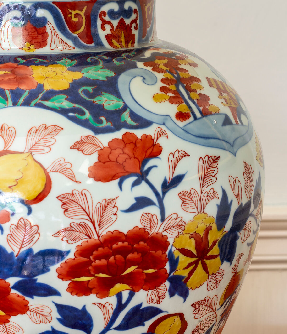 Imari Table Lamp Blossom