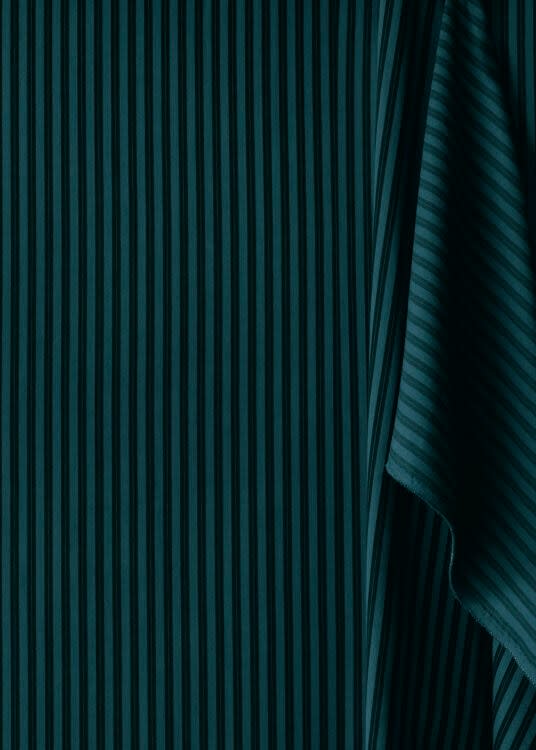 Burnley Overdye Ticking Kingfisher Black