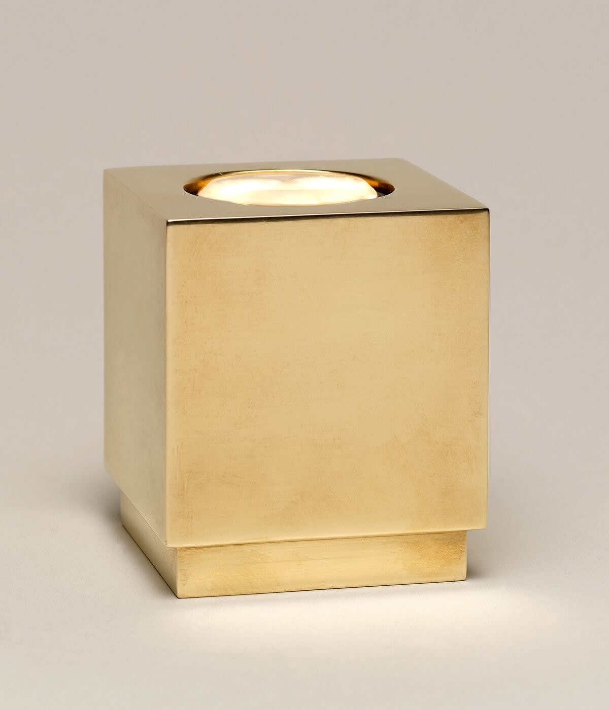 Copnall Uplighter Brass