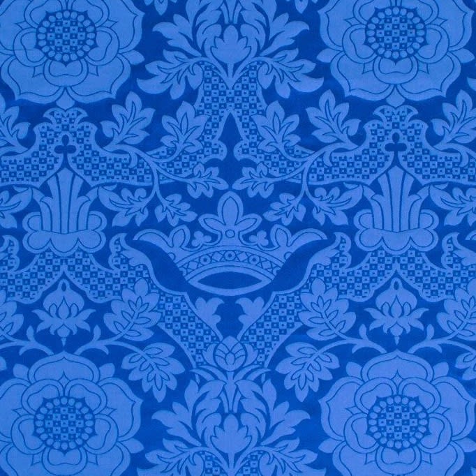 St Margaret Brocade Blue