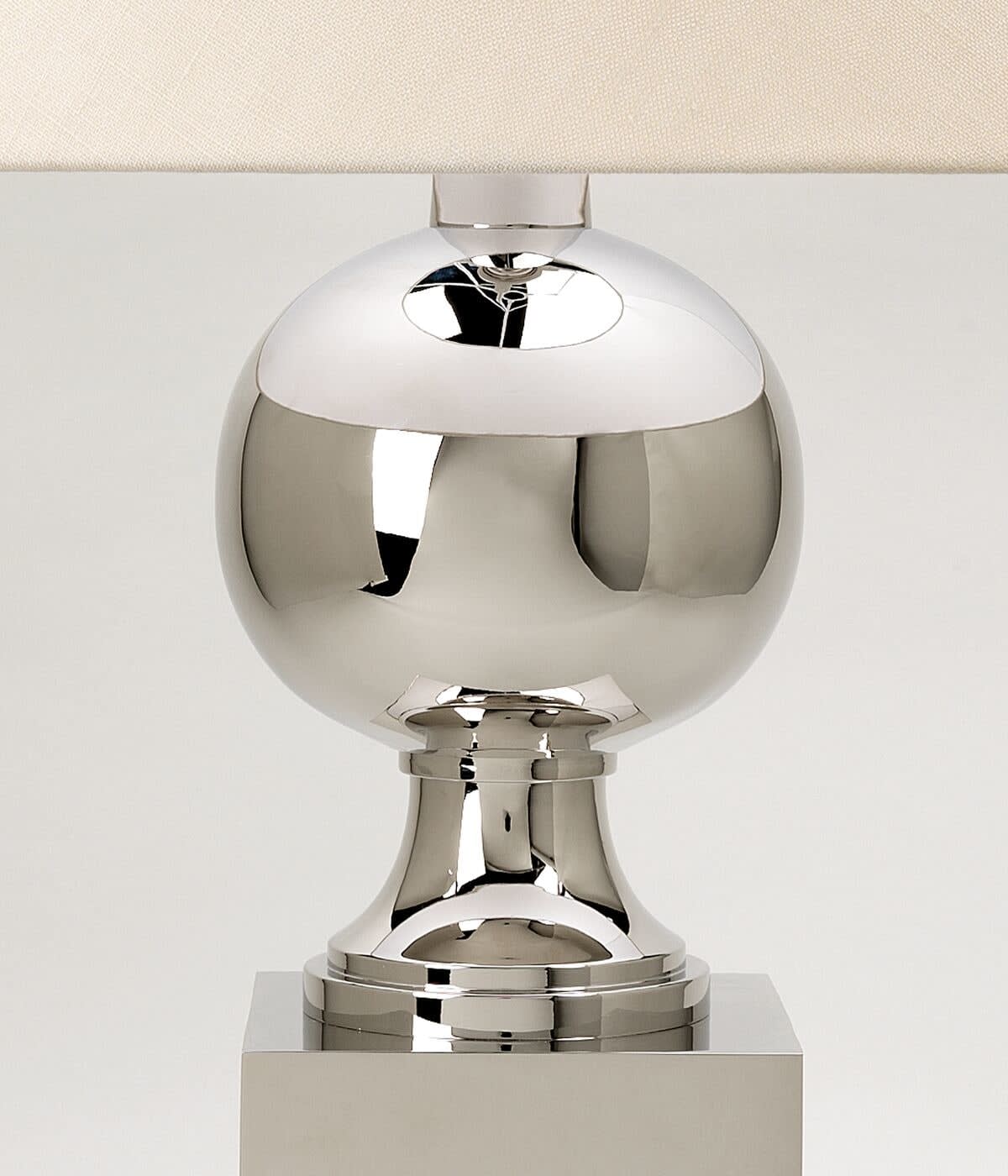 Woodville Table Lamp Nickel