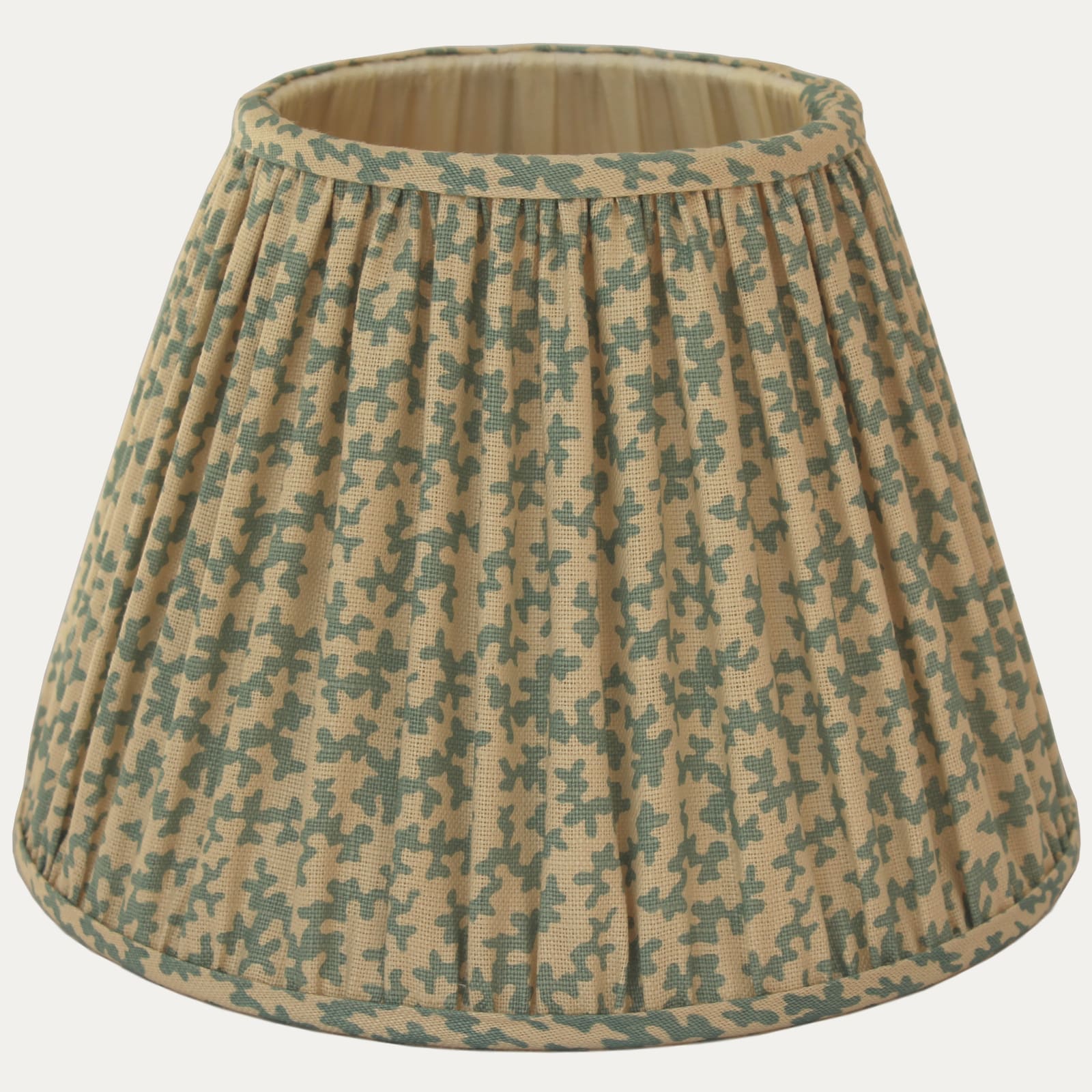Sibyl Colefax & John Fowler Pale Blue Seaweed Lampshade