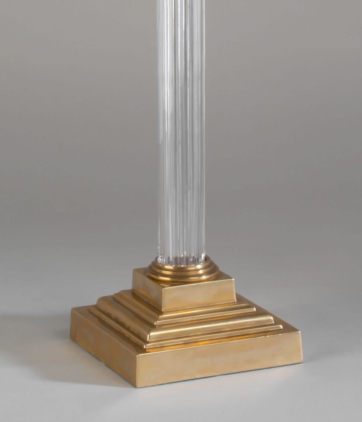 Reeded Column Table Lamp