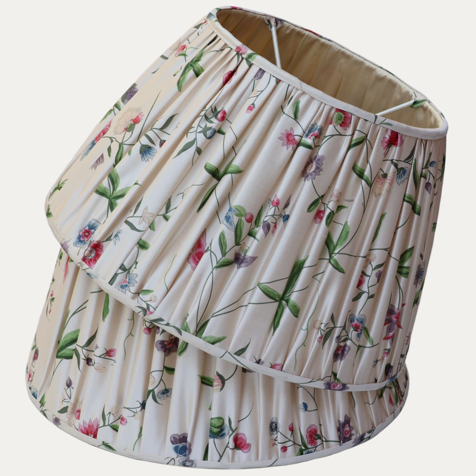 Bennison Chinese Paper Original on Oyster Silk