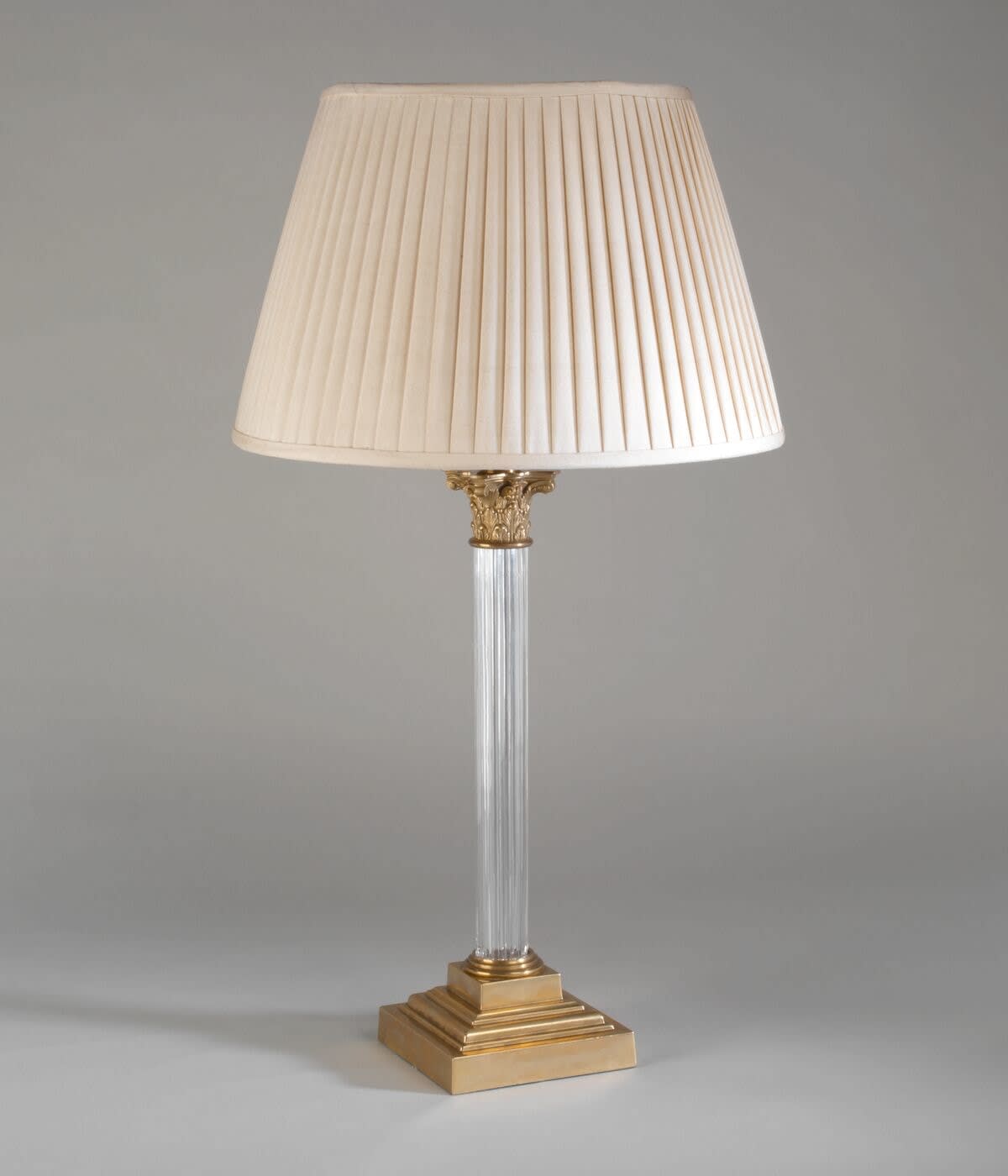 Reeded Column Table Lamp