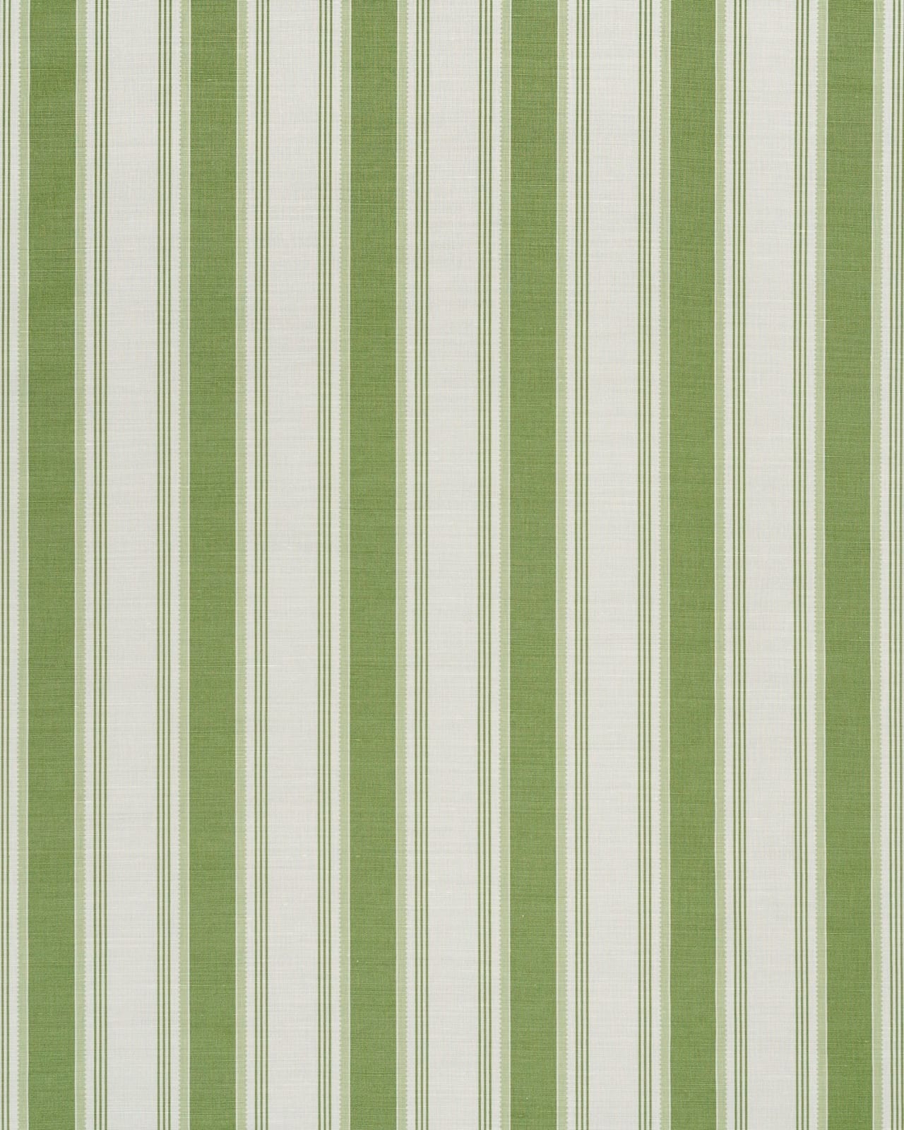 Pavillion Stripe Green On Oyster