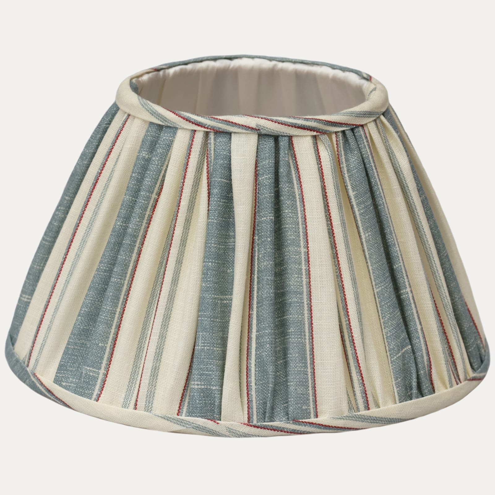 Rosa Bernal Strypes Handsewn Lampshade