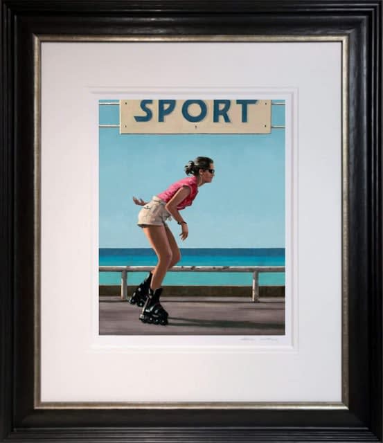 Jack Vettriano Blades Framed
