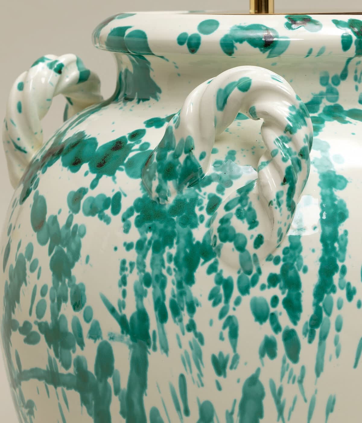 Rutherford Table Lamp Green