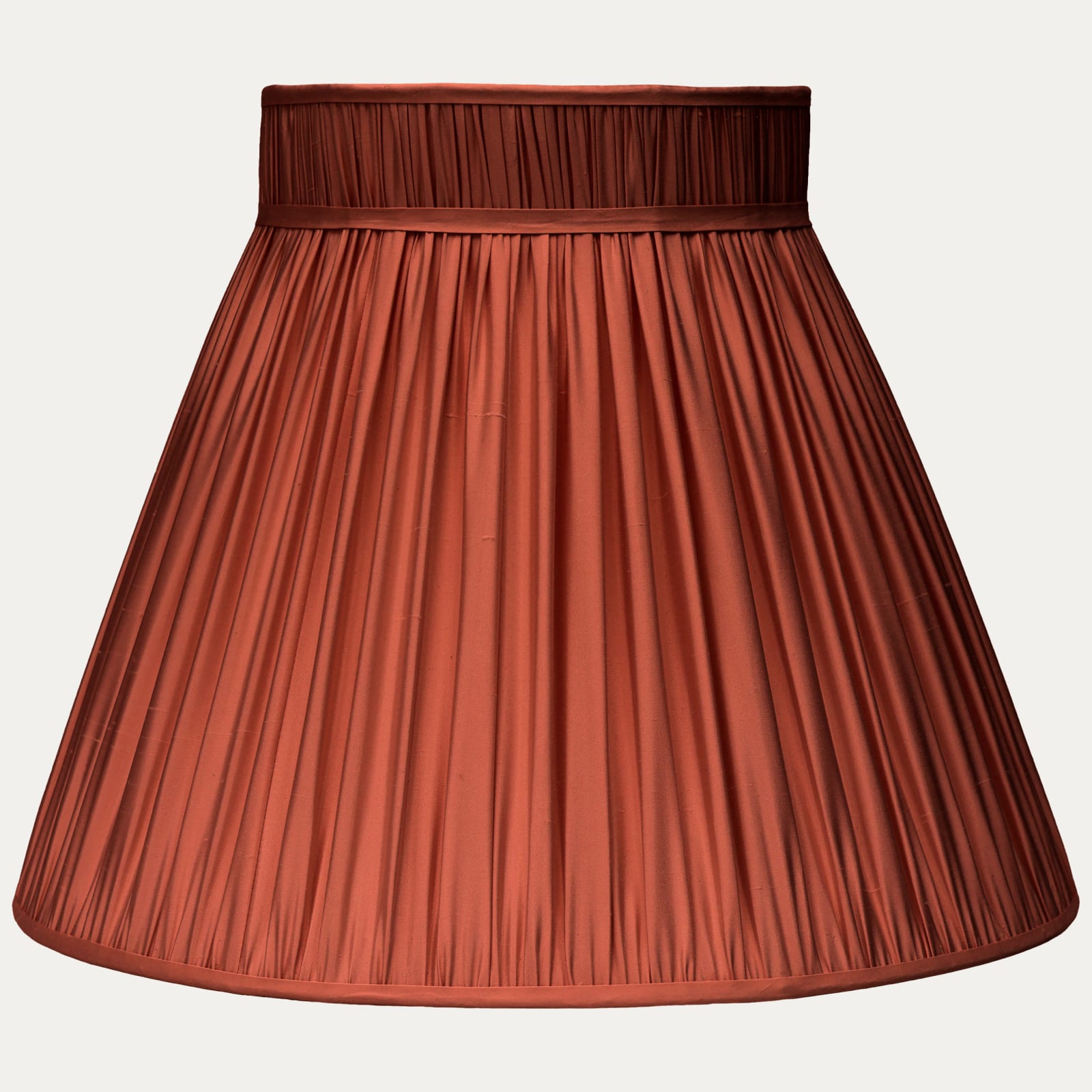 Satin La Tour 6031 Silk Collar Top Lampshade
