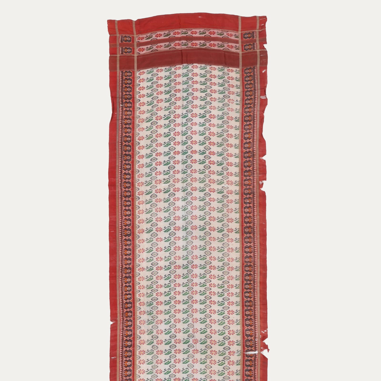 Silk Sari Odisha India Early 20th C