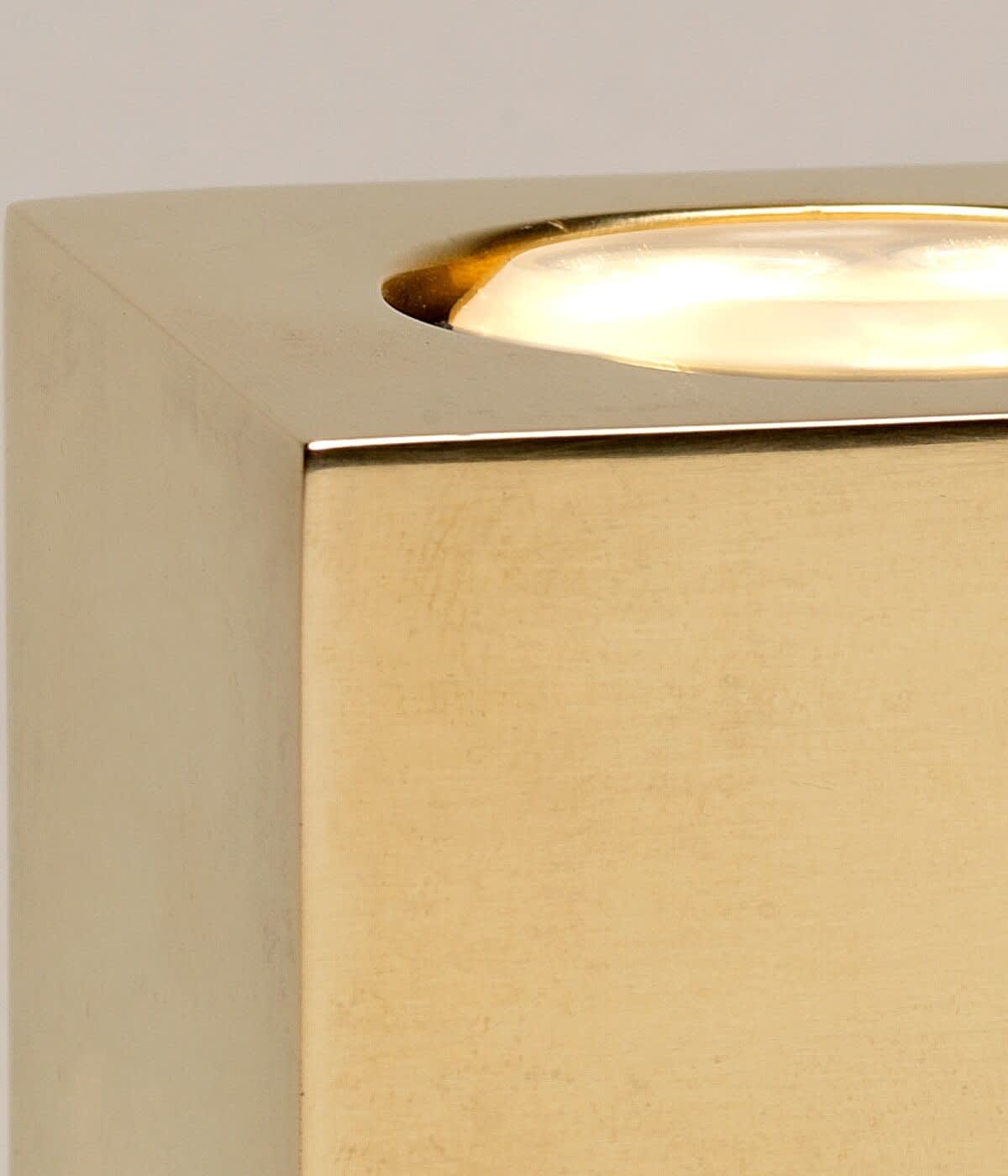 Copnall Uplighter Brass