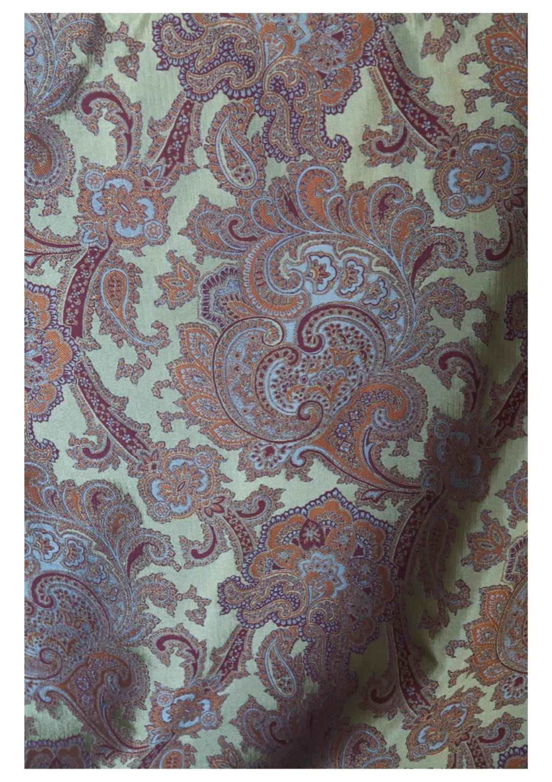 Royal Paisley Peruvian Blue