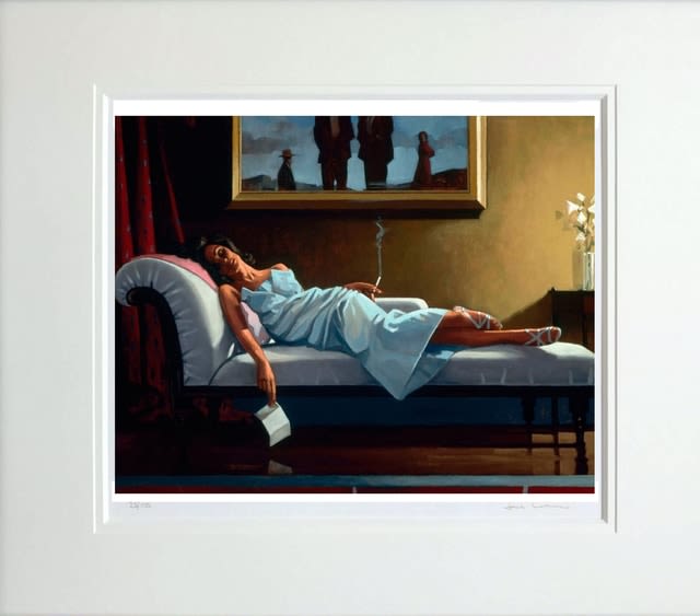 Jack Vettriano The Letter Mounted